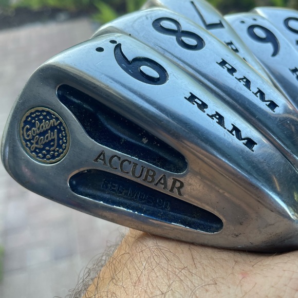 Ram Golden Lady Accubar Womans Irons 7 Pc Set In right handed